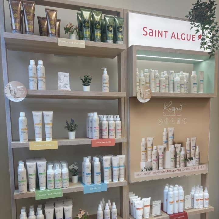 Nos produits capillaires St algue