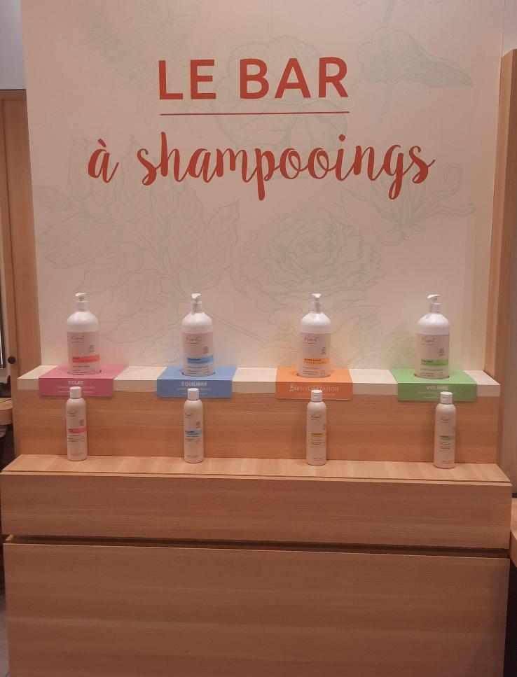 Le bar a shampooing