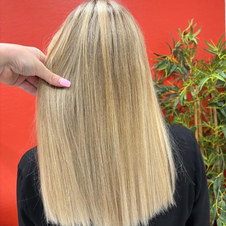 Balayage de sur cette cliente