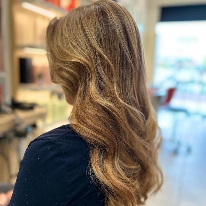 doré et wavy pour le printemps