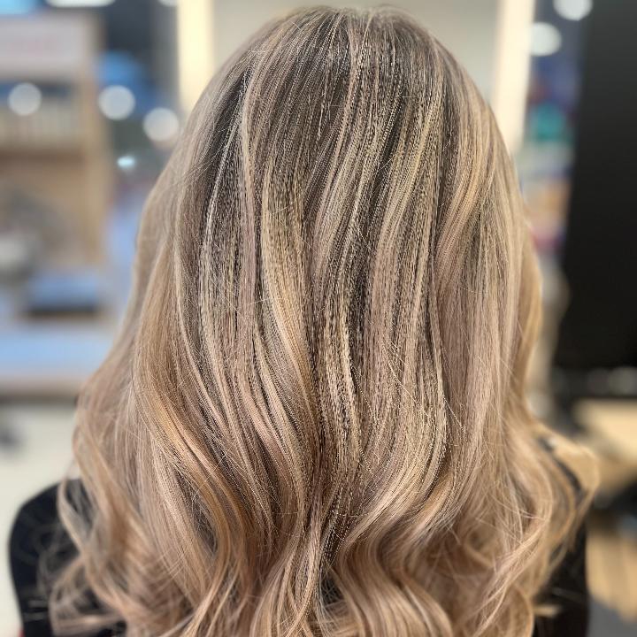 Balayage beige